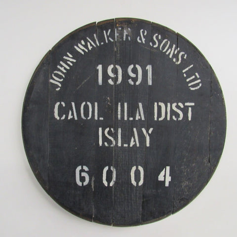 Caol Ila Fassdeckel