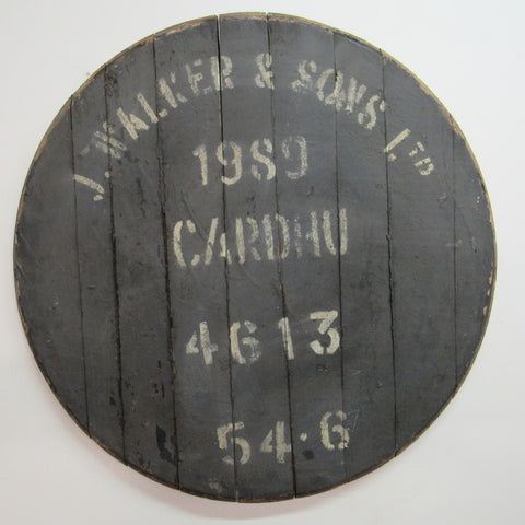 Cardhu Fassdeckel