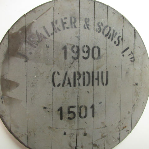 Cardhu Fassdeckel
