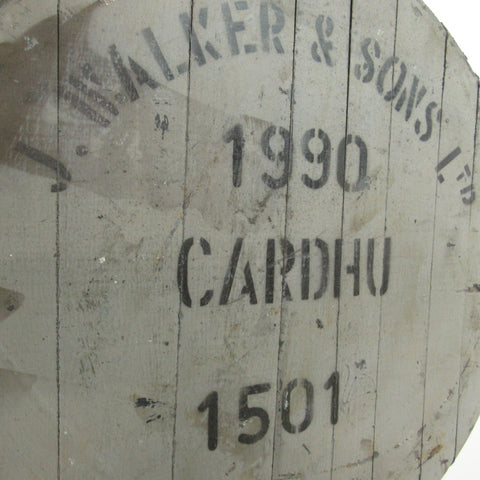 Cardhu Fassdeckel