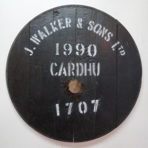 Cardhu Fassdeckel
