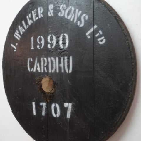 Cardhu Fassdeckel