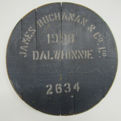 Dalwhinnie Fassdeckel