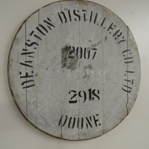 Deanston Fassdeckel