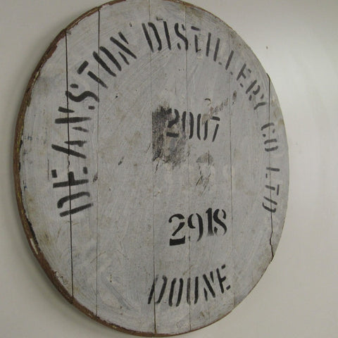 Deanston Fassdeckel