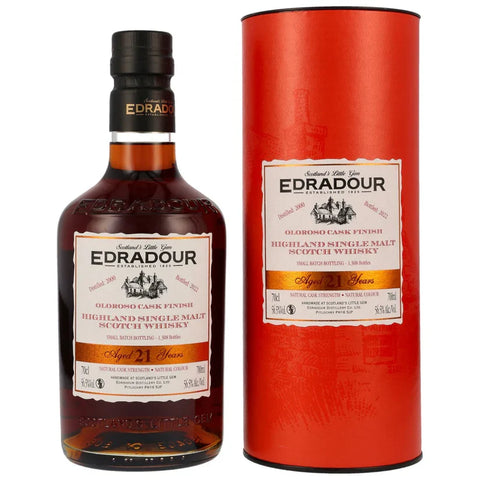 Edradour 21 Jahre 2000/2022 Sherry Finish #3152+3157 56,5% 0,7l - Auktion
