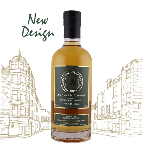 Cadenhead's Fettercairn 19 Jahre · 100 % Bourbon Barrels