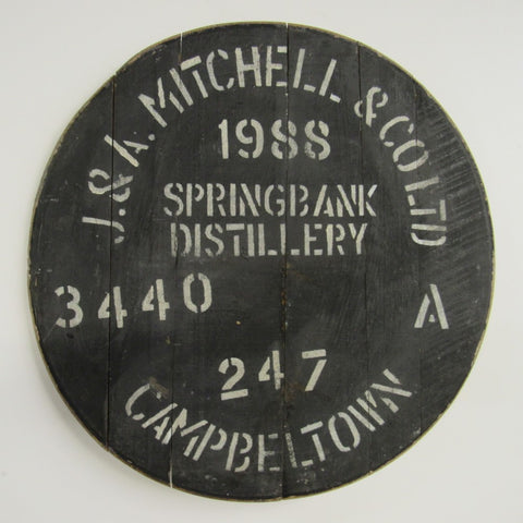 Springbank Fassdeckel