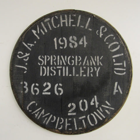 Springbank Fassdeckel