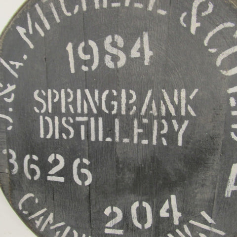 Springbank Fassdeckel