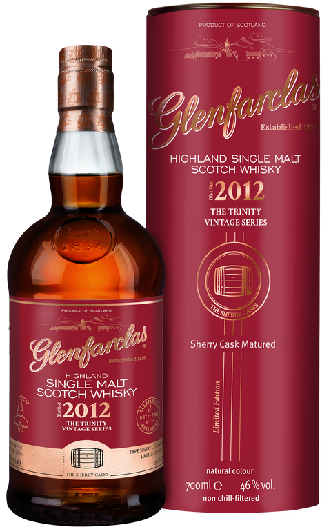 Glenfarclas · The Trinity Vintage Series No. 1 · The Sherry Casks · Vintage 2012