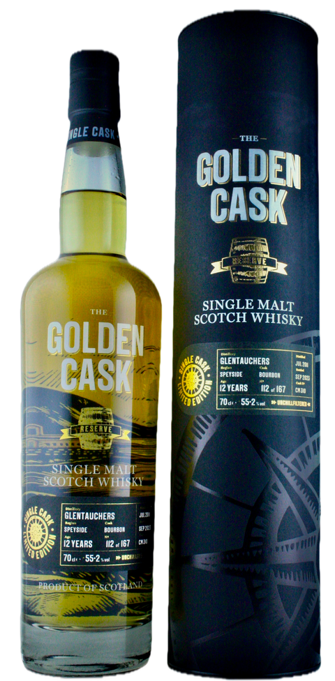 The Golden Cask Glentauchers 12 Years
