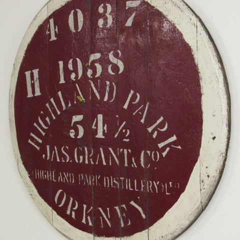 Highland Park Fassdeckel