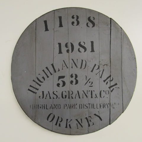 Highland Park Fassdeckel