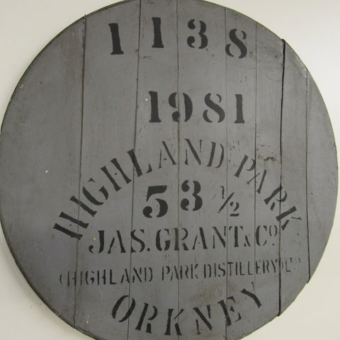Highland Park Fassdeckel