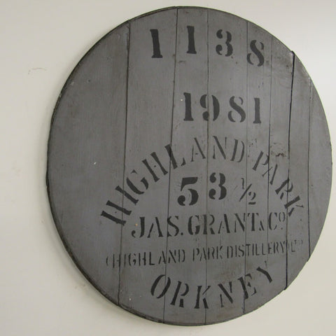 Highland Park Fassdeckel