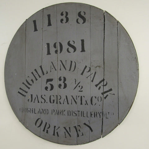 Highland Park Fassdeckel