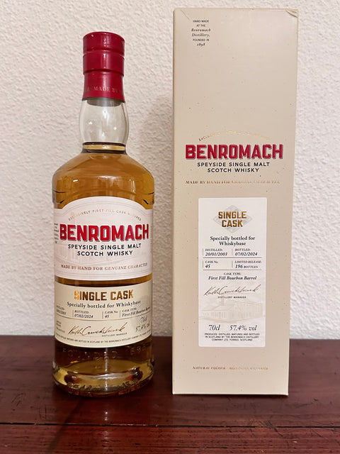 Benromach 21Y Single Cask for Whiskybase
