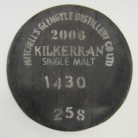 Kilkerran (Glengyle) Fassdeckel