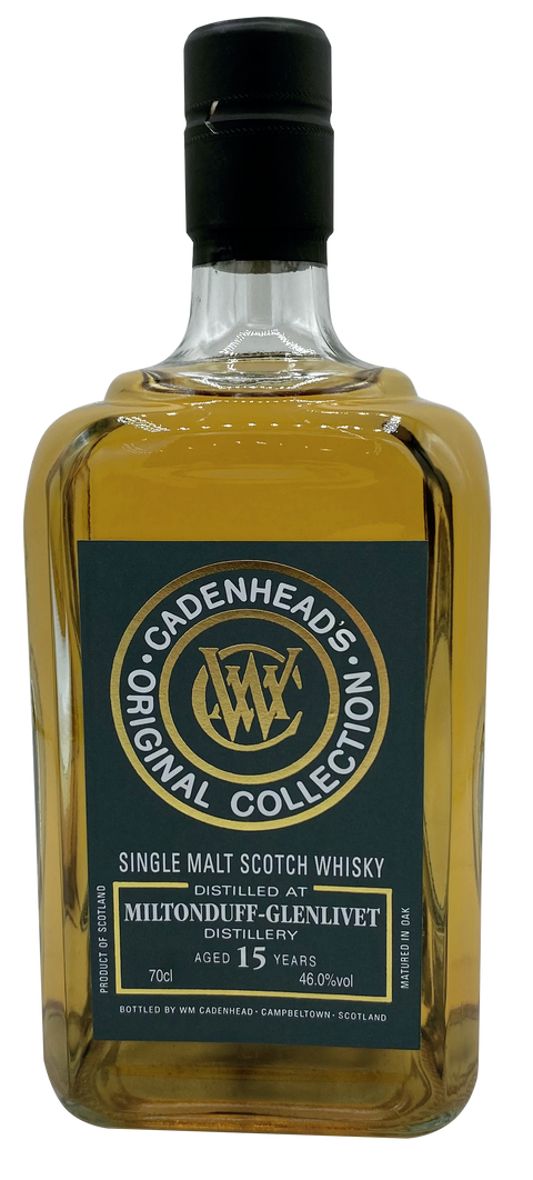 Cadenhead's Miltonduff- Glenlivet 15 Jahre Single Malt Scotch Whisky