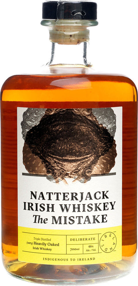 Natterjack Irish Whiskey Deliberate Mistake 0,7 l