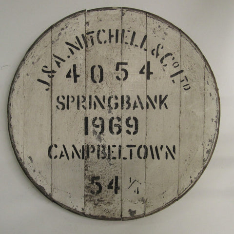 Springbank Fassdeckel