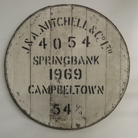 Springbank Fassdeckel