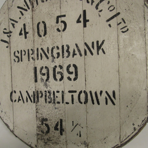 Springbank Fassdeckel