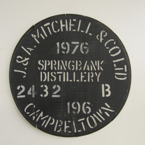 Springbank Fassdeckel