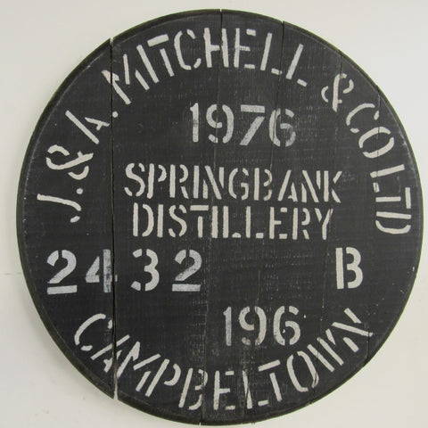 Springbank Fassdeckel