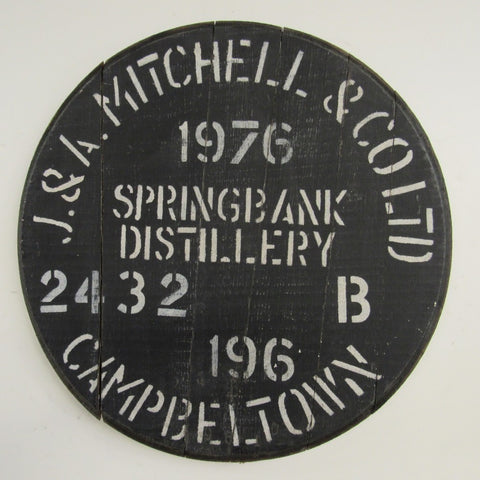 Springbank Fassdeckel