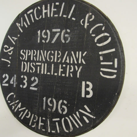 Springbank Fassdeckel