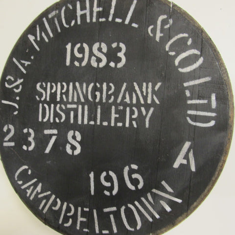 Springbank Fassdeckel (reserviert)