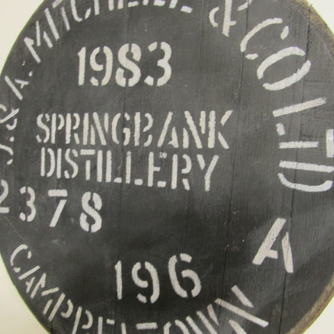 Springbank Fassdeckel (reserviert)
