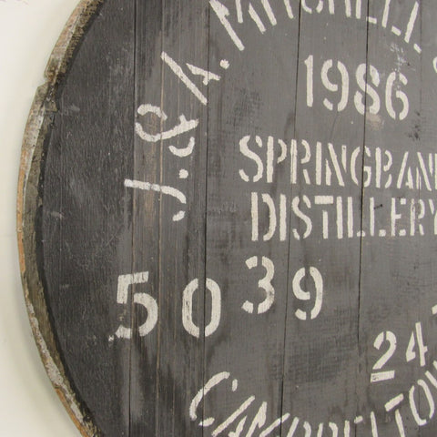 Springbank Fassdeckel
