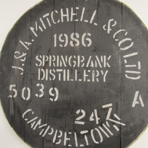 Springbank Fassdeckel