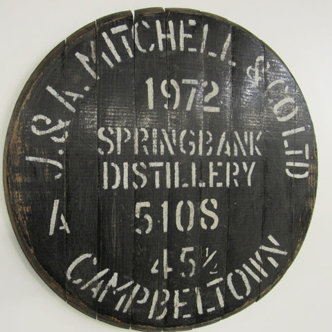 Springbank Fassdeckel