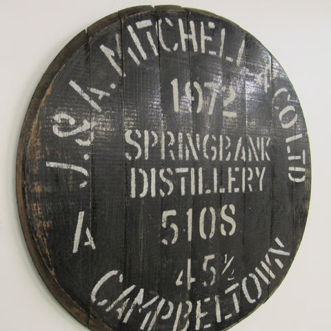 Springbank Fassdeckel