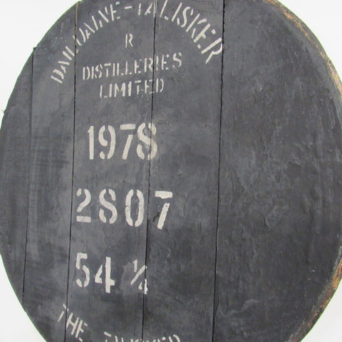 Talisker Fassdeckel