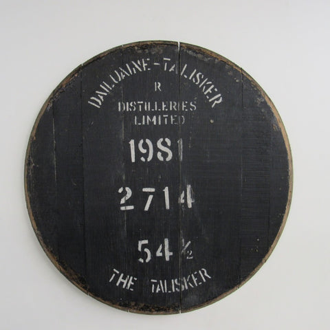 Talisker Fassdeckel
