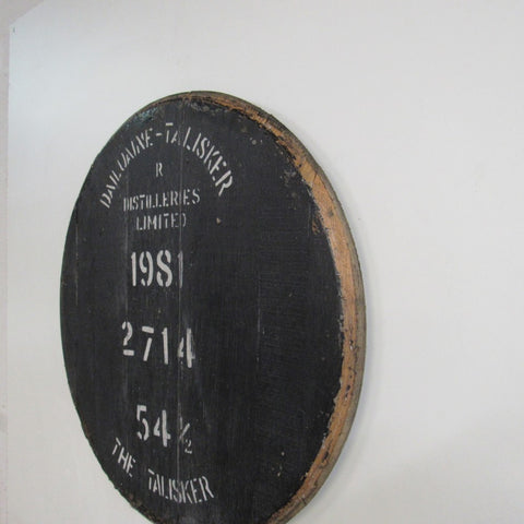Talisker Fassdeckel