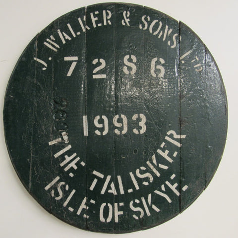 Talisker Fassdeckel
