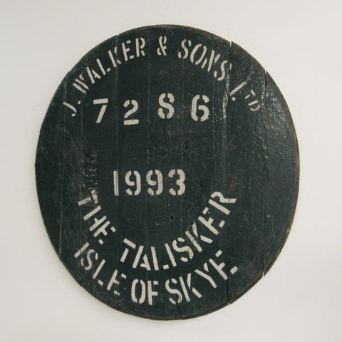 Talisker Fassdeckel