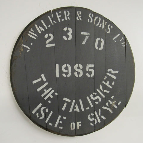 Talisker Fassdeckel