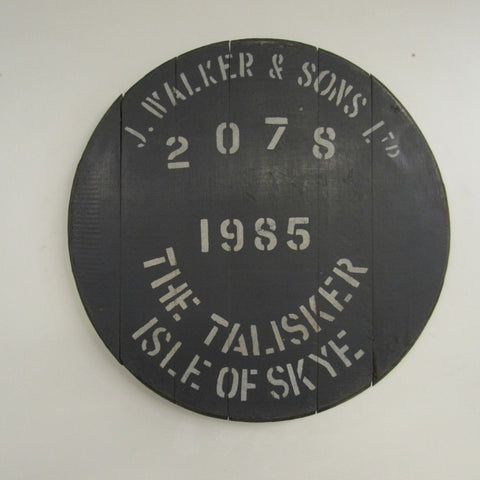 Talisker Fassdeckel