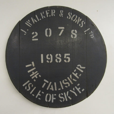 Talisker Fassdeckel