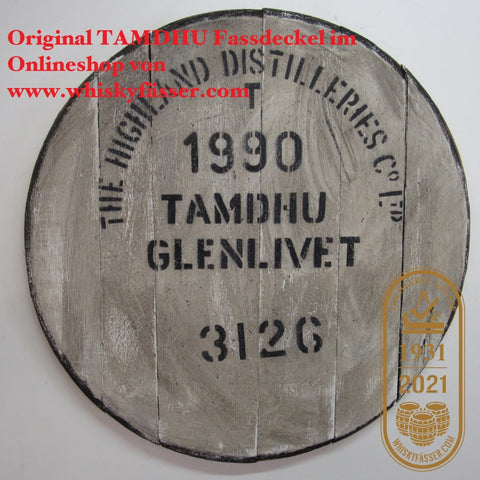 Tamdhu Fassdeckel