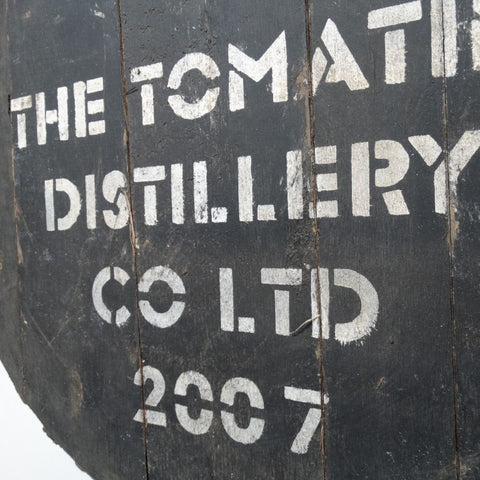 Tomatin Fassdeckel