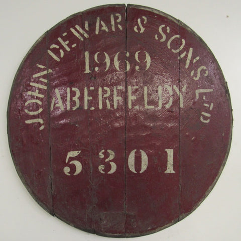 Aberfeldy Fassdeckel
