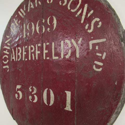 Aberfeldy Fassdeckel